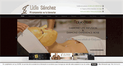 Desktop Screenshot of lidiasanchez.com